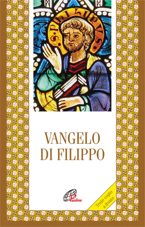 Cover of Vangelo di Filippo. Testo copto a fronte