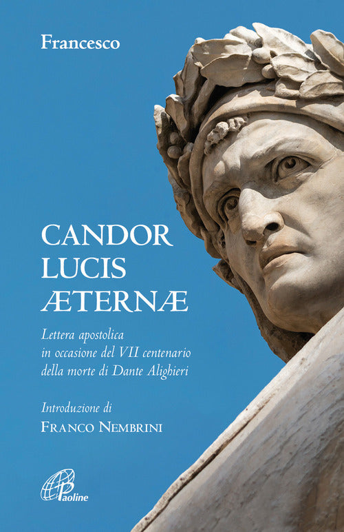 Cover of Candor Lucis aeternae. Lettera apostolica in occasione del VII centenario della morte di Dante Alighieri