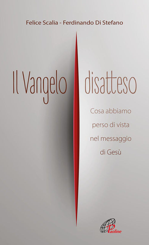 Cover of Vangelo disatteso. Cosa abbiamo perso di vista nel messaggio di Gesù