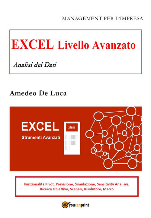 Cover of Excel. Livello avanzato. Analisi dei dati