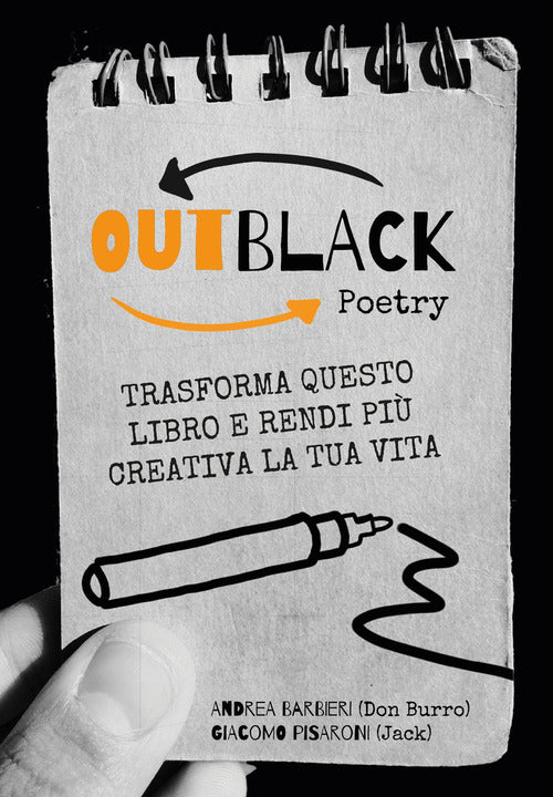 Cover of OutBlack poetry. Trasforma questo libro e rendi più creativa la tua vita