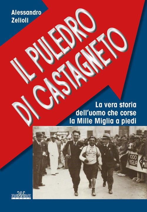 Cover of puledro di Castagneto. La vera storia dell'uomo che corse la Mille Miglia a piedi