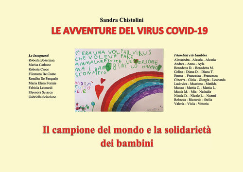 Cover of avventure del virus COVID-19. Il campione del mondo e la solidarietà dei bambini