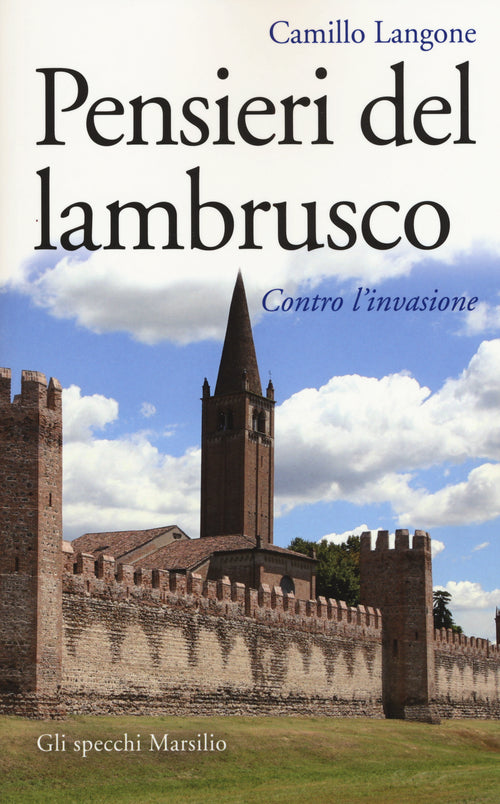 Cover of Pensieri del lambrusco. Contro l'invasione