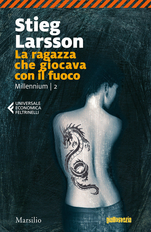 Cover of ragazza che giocava con il fuoco. Millennium