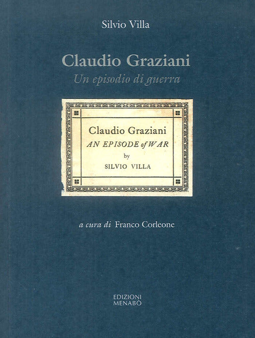 Cover of Claudio Graziani. Un episodio di guerra
