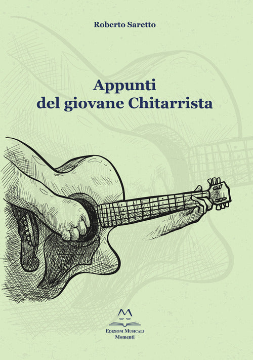 Cover of Appunti del giovane chitarrista. Esercizi e musica