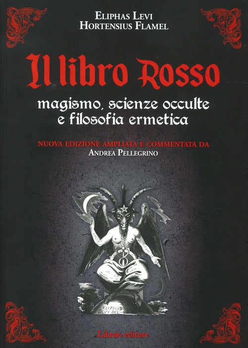 Cover of libro rosso. Magismo, scienze occulte e filosofia ermetica