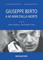 Cover of Giuseppe Berto a 40 anni dalla morte