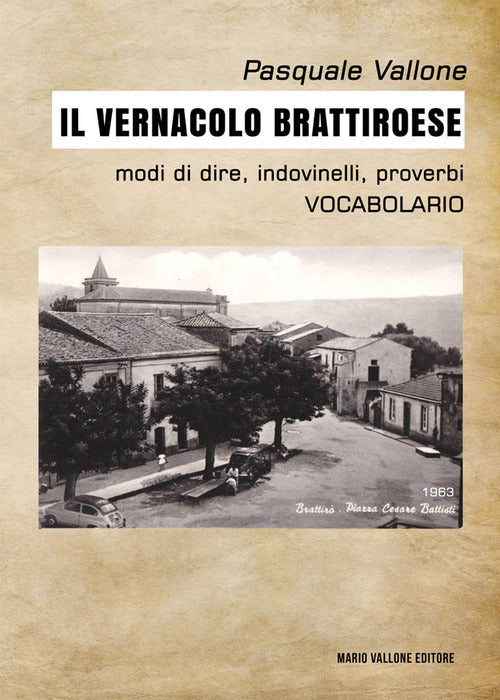 Cover of vernacolo brattiroese