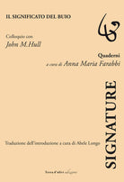 Cover of significato del buio