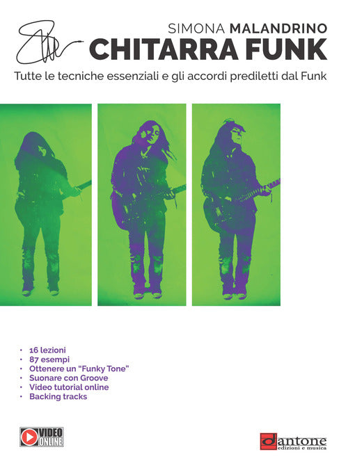 Cover of Chitarra funk. Tutte le tecniche essenziali e gli accordi prediletti dal funk