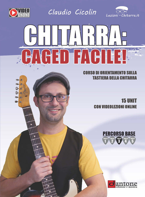 Cover of Chitarra: caged facile. Metodo