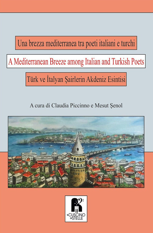 Cover of brezza mediterranea tra poeti italiani e turchi. Ediz. italiana, turca e inglese