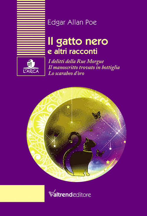 Cover of gatto nero e altri racconti. I delitti della Rue Morgue-Il manoscritto trovato in bottiglia-Lo scarabeo d’oro