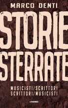 Cover of Storie sterrate. Musicisti/scrittori. Scrittori/musicisti