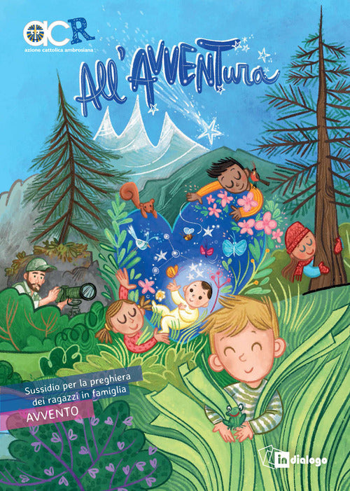 Cover of All'avventura. Sussidio per la preghiera dei ragazzi in famiglia. Avvento