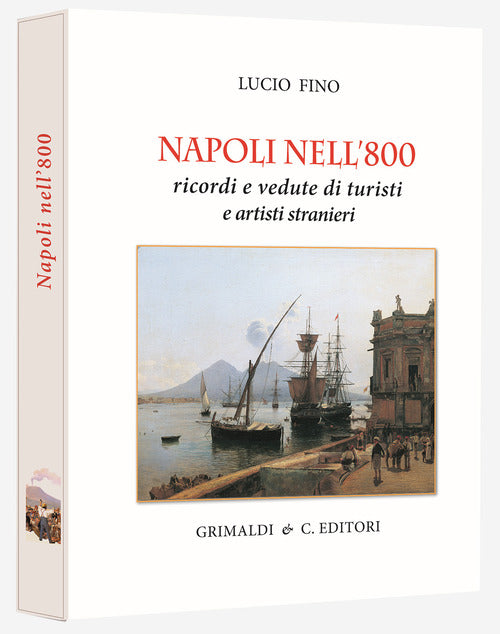 Cover of Napoli nell'800. Ricordi e vedute di turisti e pittori