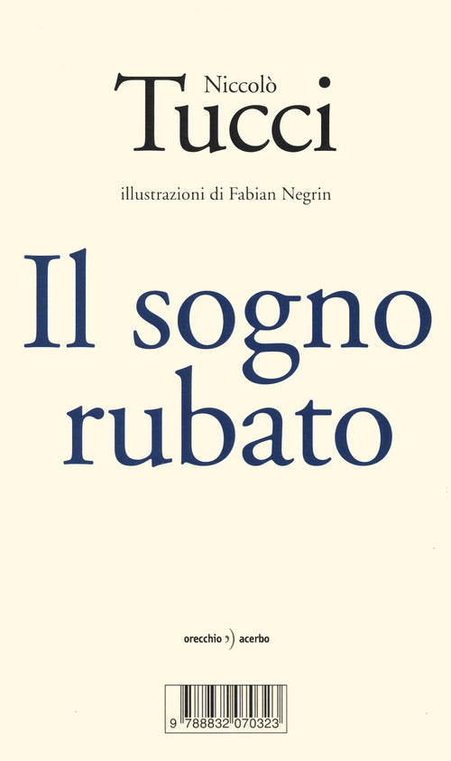 Cover of sogno rubato