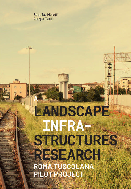 Cover of landscape infrastructures research. Roma Tuscolana pilot project