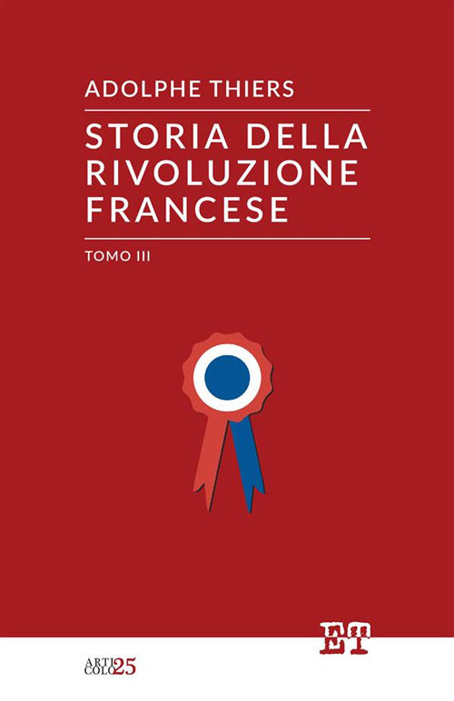 Cover of Storia della Rivoluzione francese