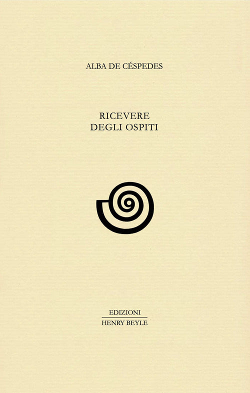 Cover of Ricevere degli ospiti