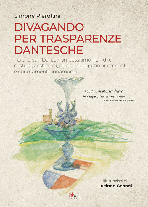 Cover of Divagando per trasparenze dantesche