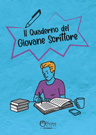 Cover of quaderno del giovane scrittore. Copertina celeste