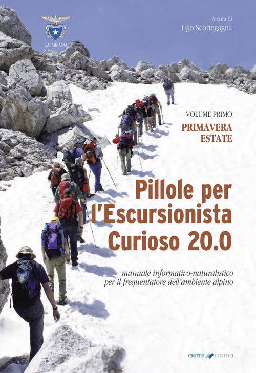 Cover of Pillole per l'escursionista curioso 20.0. Manuale informativo-naturalistico per il frequentatore dell'ambiente alpino