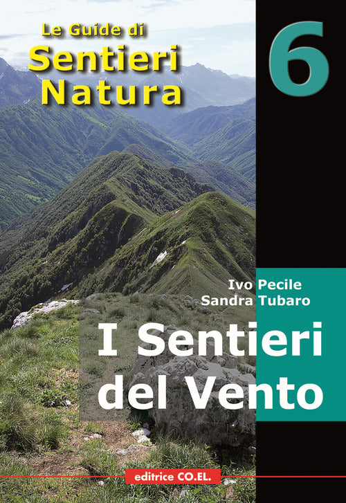 Cover of sentieri del vento. 40 itinerari escursionistici alla scoperta di dorsali e creste della montagna friulana