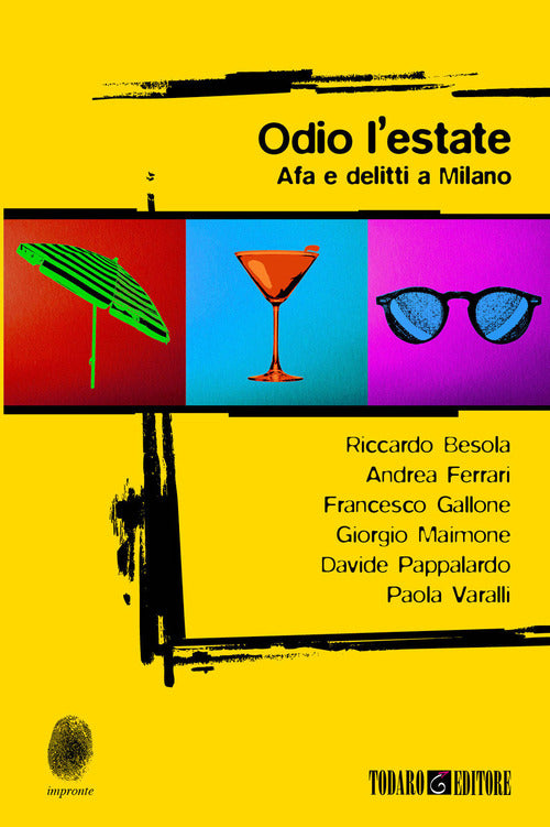 Cover of Odio l'estate. Afa e delitti a Milano