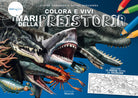Cover of Colora e vivi i mari della preistoria