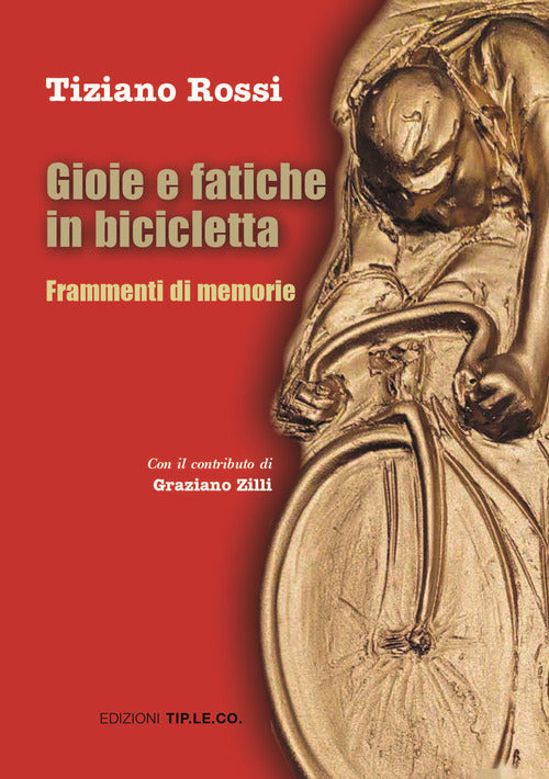 Cover of Gioie e fatiche in bicicletta. Frammenti di memorie