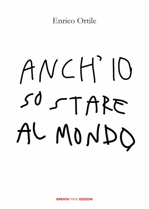 Cover of Anch'io so stare al mondo