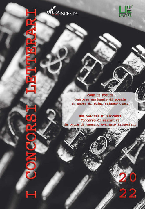 Cover of concorsi letterari di Uni3 (2022)