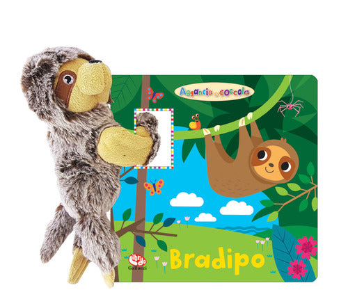 Bradipo. Aggancia e coccola