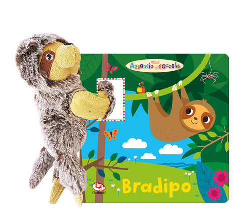 Bradipo mini. Aggancia e coccola