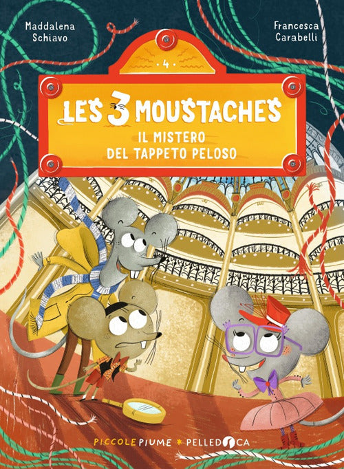 Il mistero del tappeto peloso. Les 3 moustaches