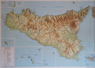 Sicilia 1:350.000 (carta in rilievo senza cornice)