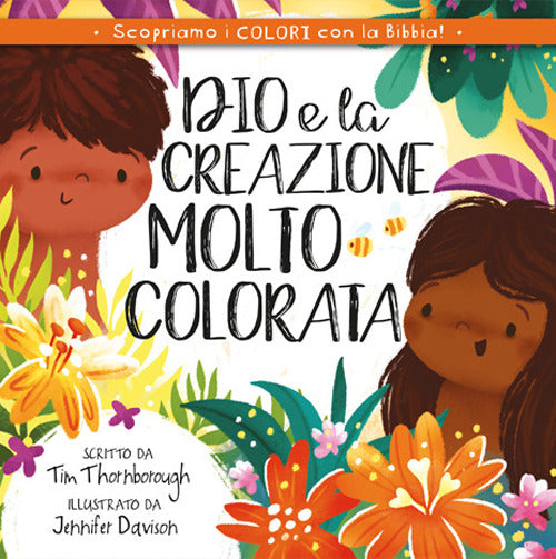 Dio e la creazione molto colorata
