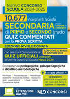 Concorso scuola 2024-2025. Quiz commentati con svolgimento prove ufficiali
