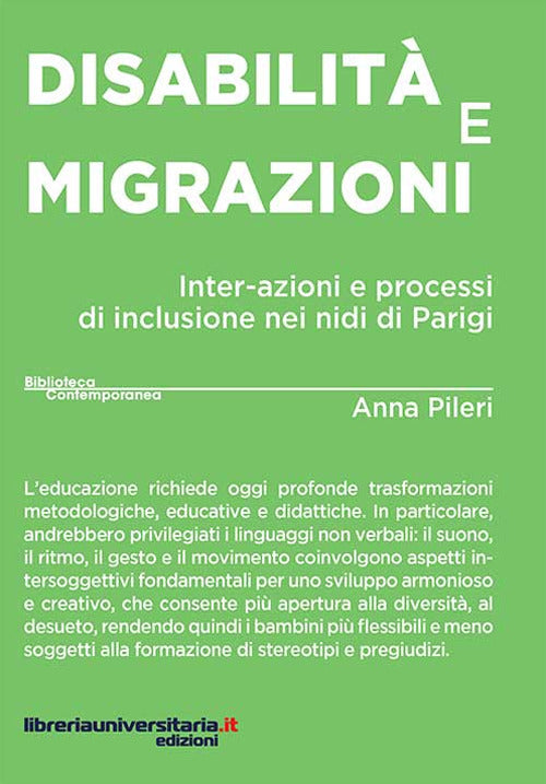 Disabilit e migrazioni. Inter-azioni e processi di inclusione nei nidi di Parigi