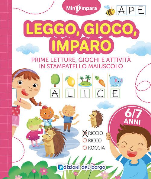 Leggo, gioco, imparo. Dalle lettere alle parole. Mini impara