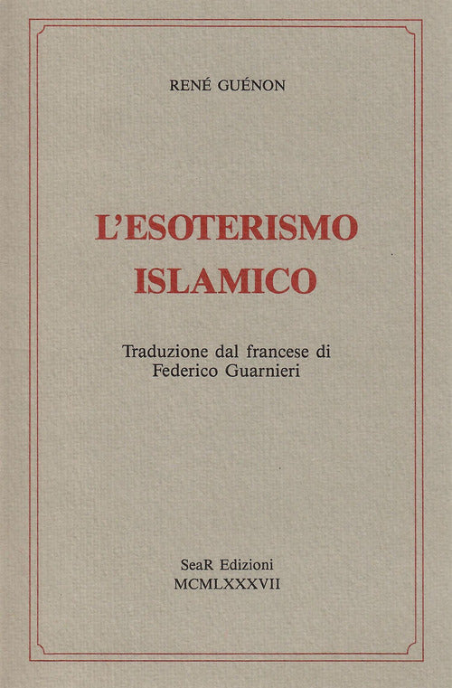 L'esoterismo islamico