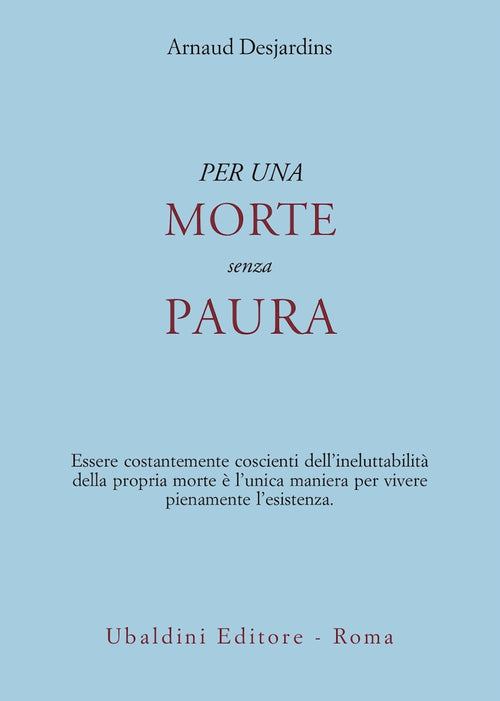Per una morte senza paura
