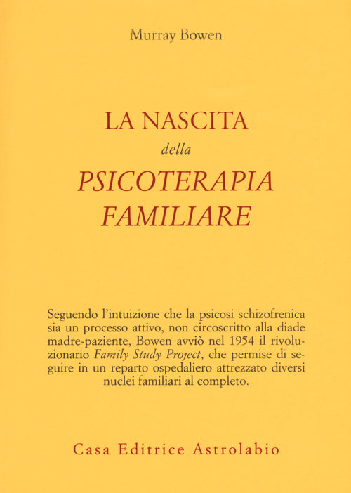 La nascita della psicoterapia familiare