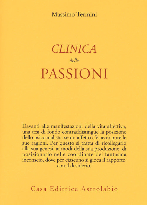 Clinica delle passioni