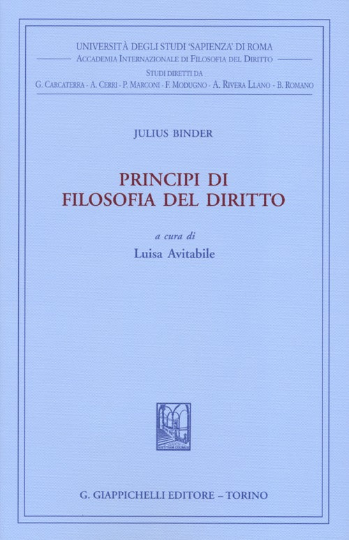 Principi di filosofia del diritto