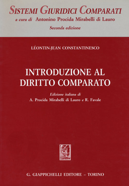 Introduzione al diritto comparato