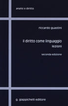 Il diritto come linguaggio. Lezioni